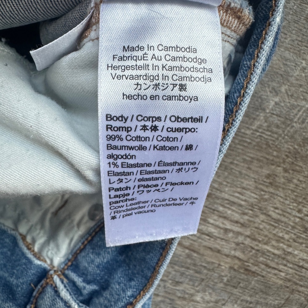 J.Crew Classic Straight Jeans 27 Straight Fit Light Wash Blue High‎ Rise Denim - Picture 5 of 6